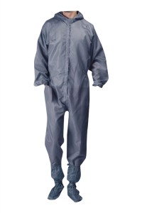 SKPC011  supplies dustless clothing, one-piece hooded clothing, anti-static clothing, anti-dust clothing set, isolation clothing, industrial protective clothing, protective clothing manufacturers, anti-epidemic prevention does not include shoes FDA Qualif detail view-1